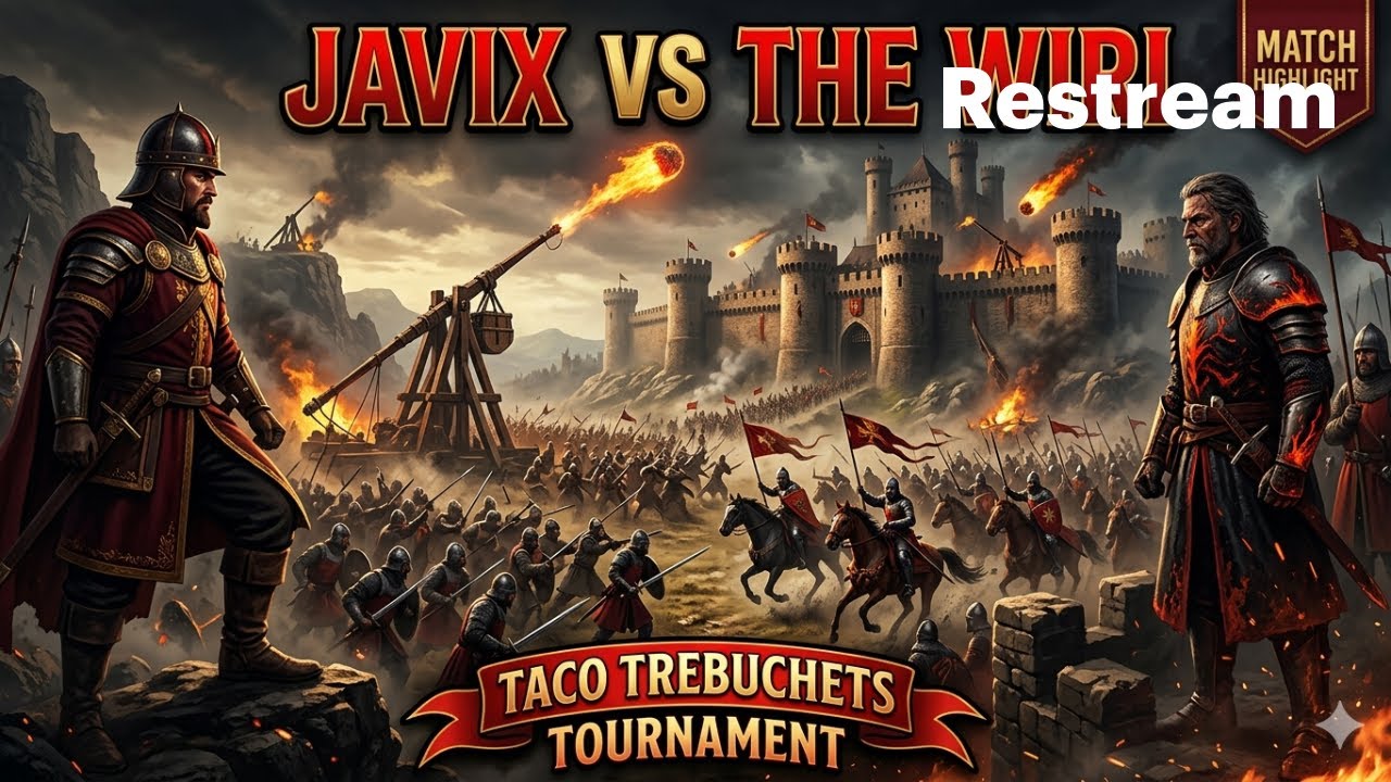 Javix vs The Wiri ⚔️ Tournament Battle | Taco Trebuchets AoE2 Match 🔥