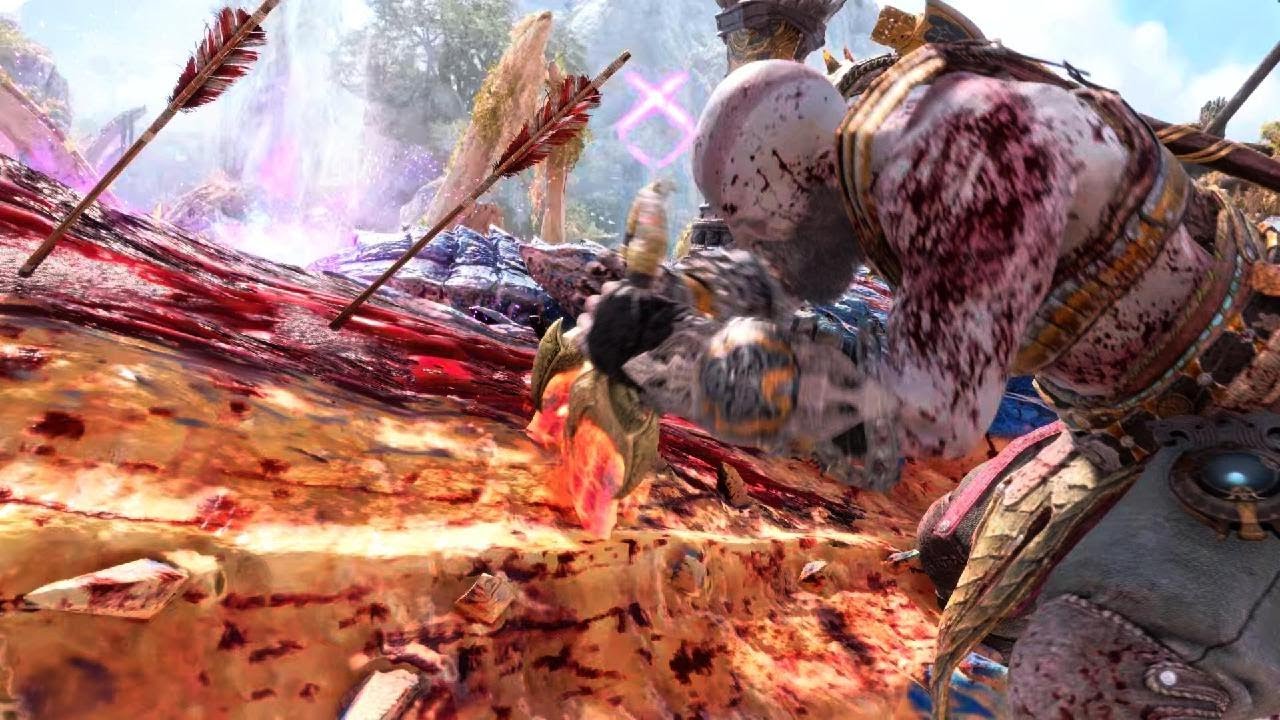 GNA Boss Fight God of War Ragnarok