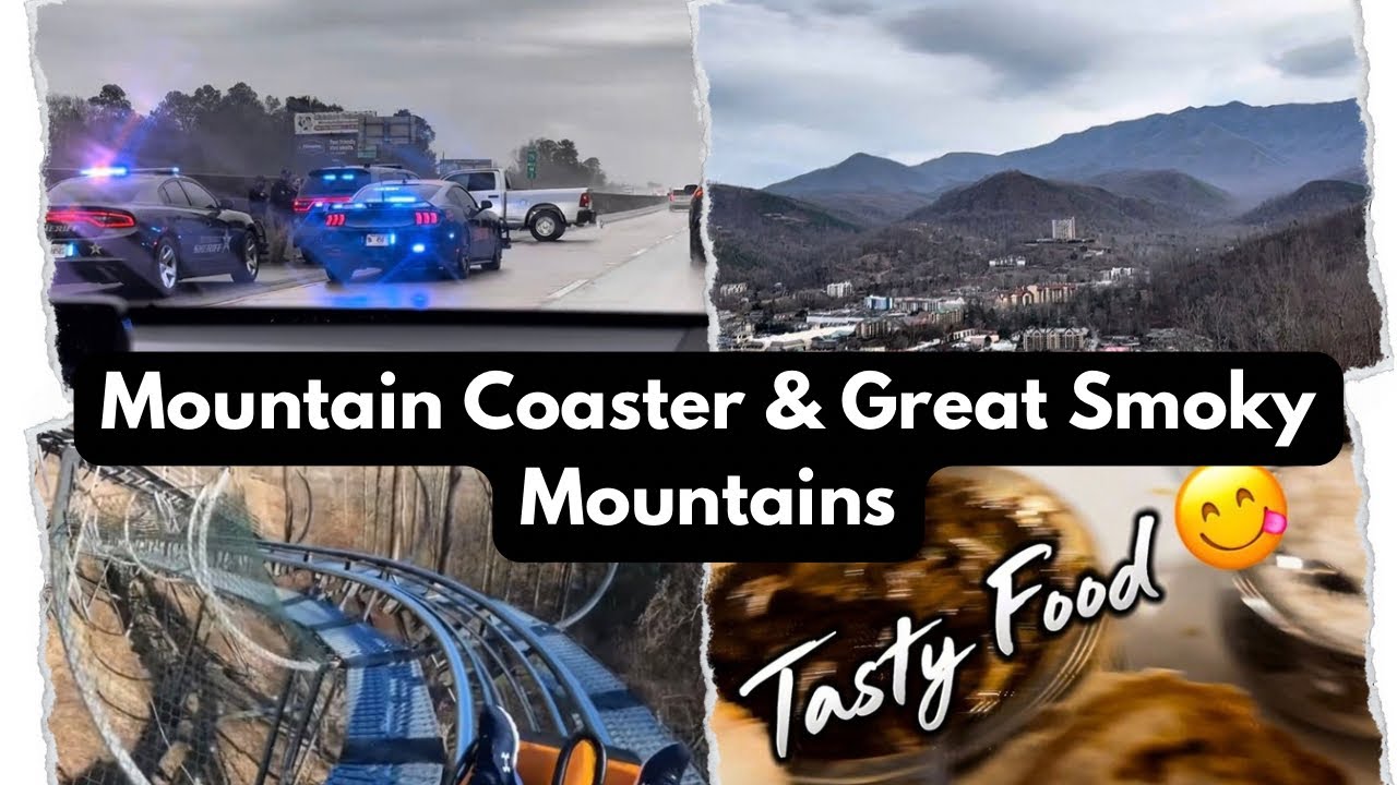Fun Day at Mountain Coaster & Great Smoky Mountains🏔️| ￼Visit Beautiful Gatlinburg City | Tennessee 