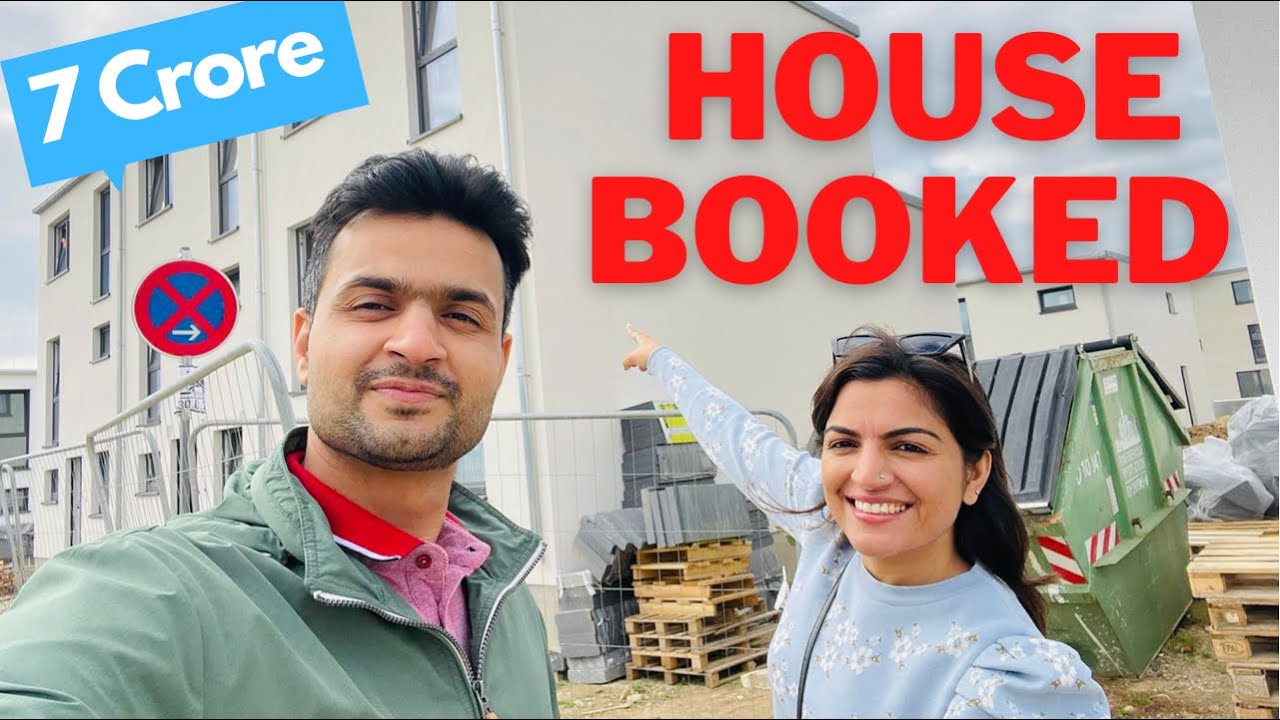 Germany Me Ghar Book Kar Diya 😀 | Indian Couple Buying A House In Germany 🇩🇪