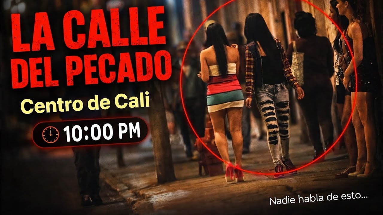 La Calle del Pecado en CALI | Recorrido por el Centro a las 10:00 PM