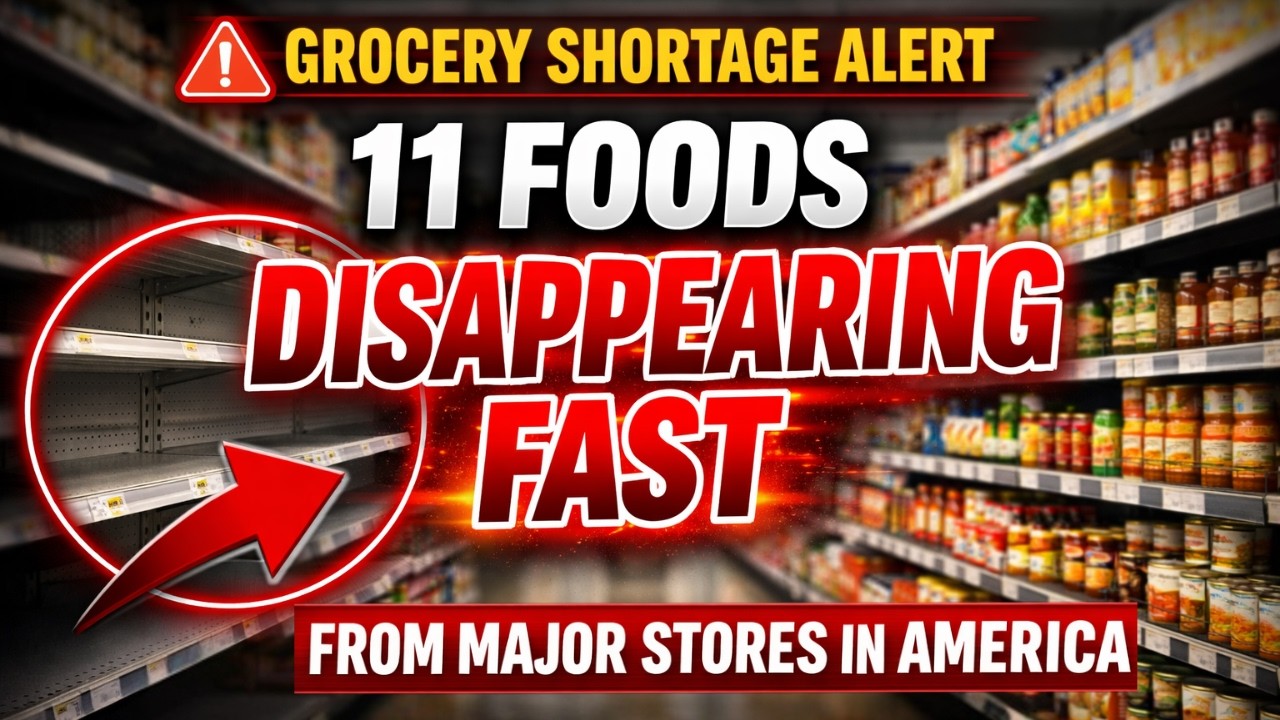 11 Foods DISAPPEARING Fast From Major Stores in America — Stock Up NOW!