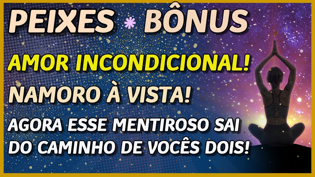 PEIXES ♓️ // AMOR INCONDICIONAL! ❤️👩🏽‍❤️‍👨🏼- AGORA ESSE MENTIRO SAI DO CAMINHO DE VOCÊS DOIS!⚡😈