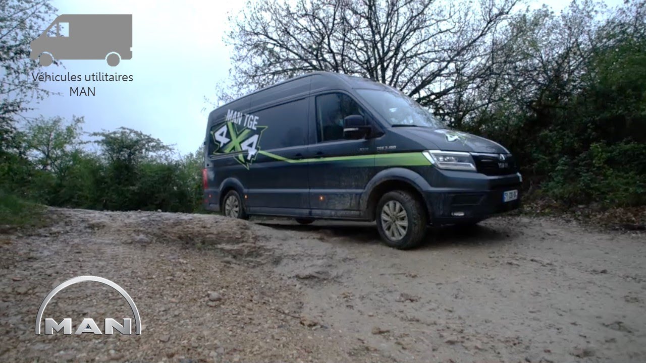 Le nouveau MAN TGE 4x4 - MAN Construction Tour | MAN Truck & Bus France