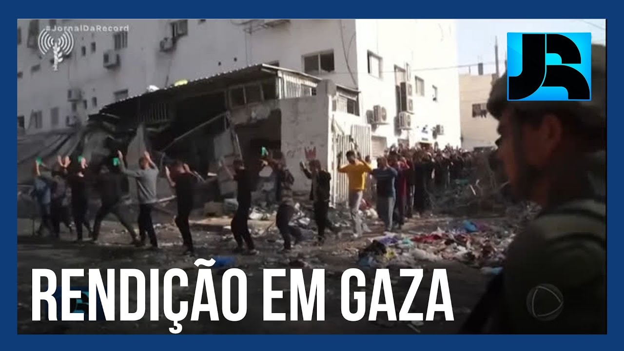 Dezenas de integrantes do Hamas se rendem no norte da Faixa de Gaza em mais uma operação de Israel