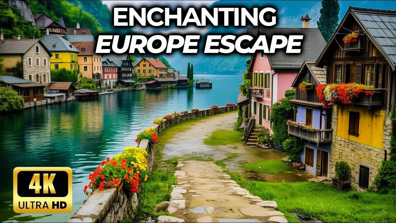 20 самых красивых деревень и маленьких городков Европы: 4K-путешествие 🇪🇺✨