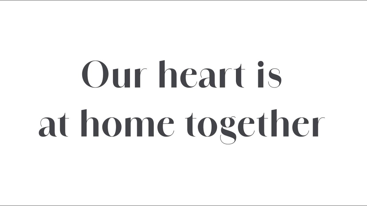 Talking Tables - Our Heart is at Home Together