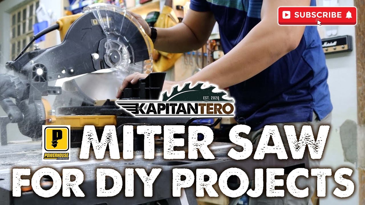 This miter saw from Powerhouse is good for diy projects