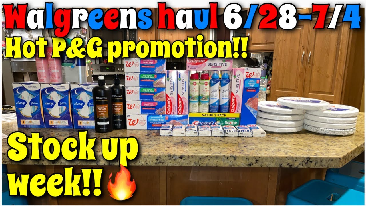 Закупки с купонами в Walgreens 28.06&ndash;04.07! Горячая акция P&G на этой неделе!! | Закупаемся по по...