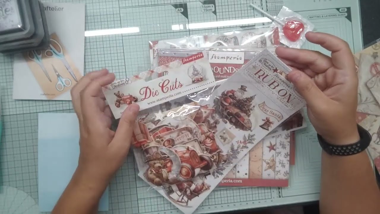 HAUL CRAFTELIE NOËL #craftelier #nouveauté #scrapbooking