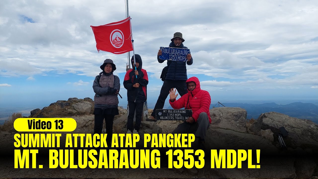 SUMMIT ATTACK | Gunung Bulusarung 1.353 MDPL— Pendakian, Puncak & Pemandangan Epic