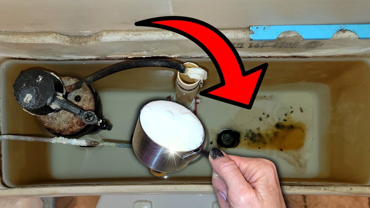 Add THIS⚡ to your toilet tank and WATCH WHAT HAPPENS