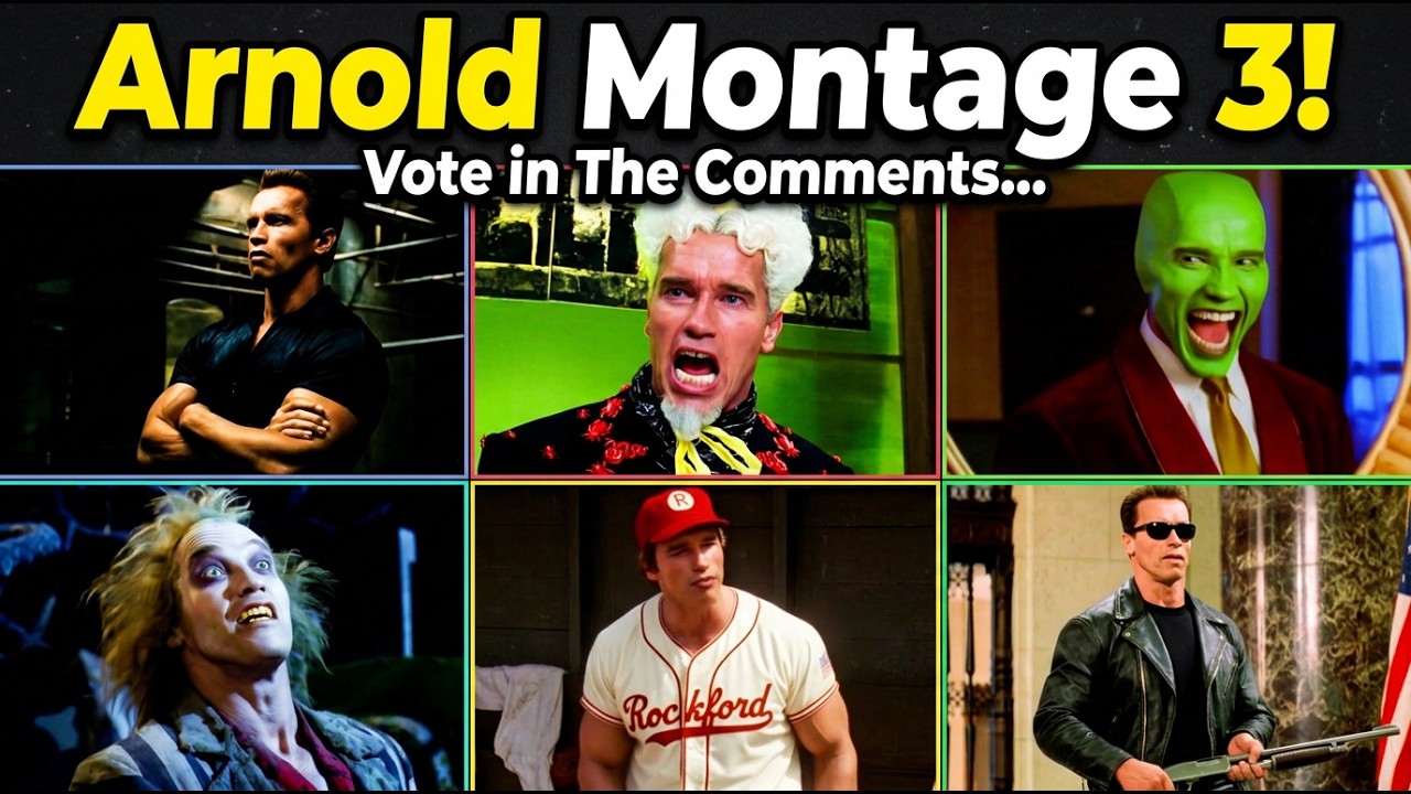 Arnold Schwarzenegger Clips Part THREE!  Vote for Your Fave - Winning Movie Gets a Full Montage