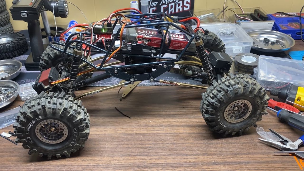 RC rock crawler build ￼