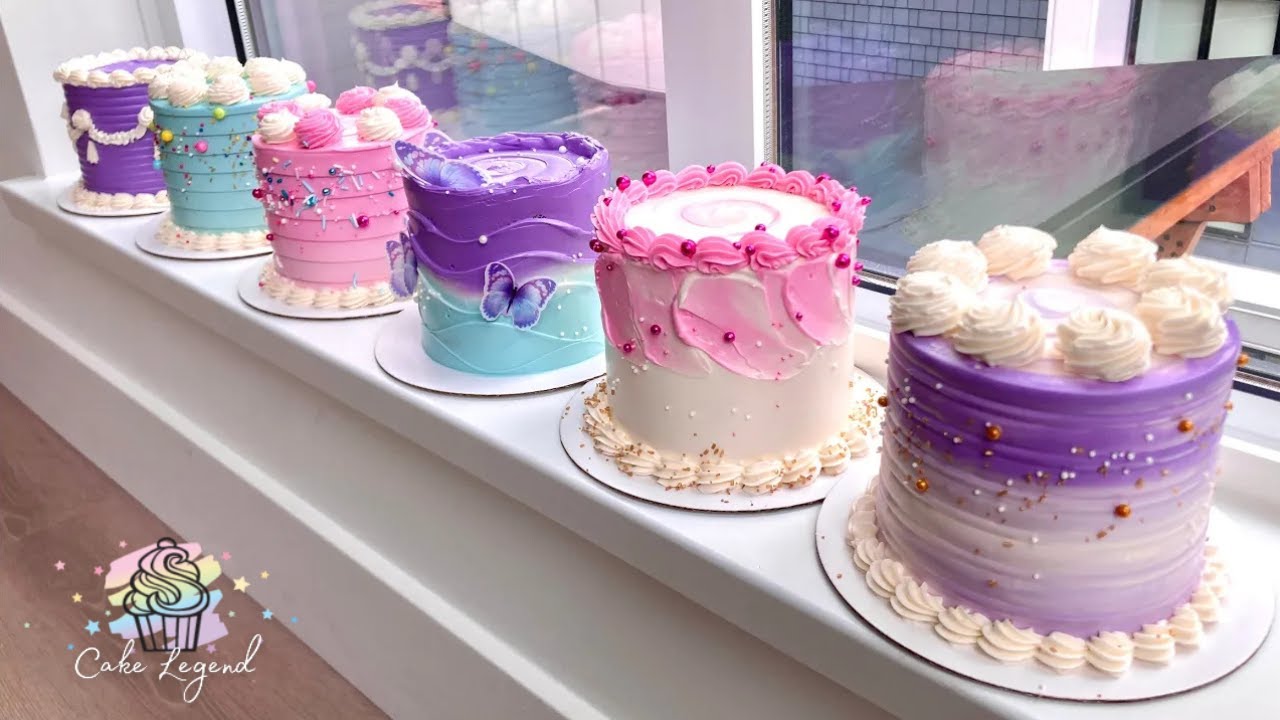MORE CAKE DECORATING! | [Unedited][No Talking][No Music]
