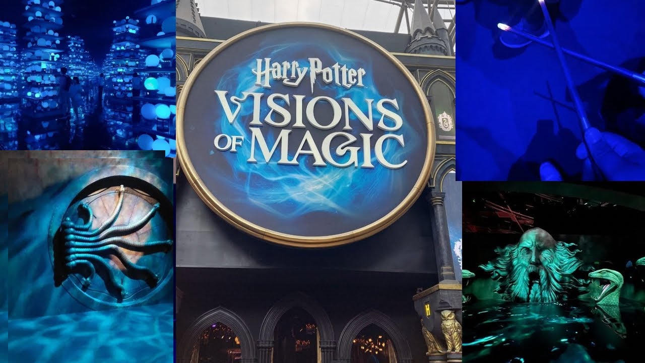 Harry Potter VISIONS OF MAGIC #travel #adventureexploring #harrypotter 