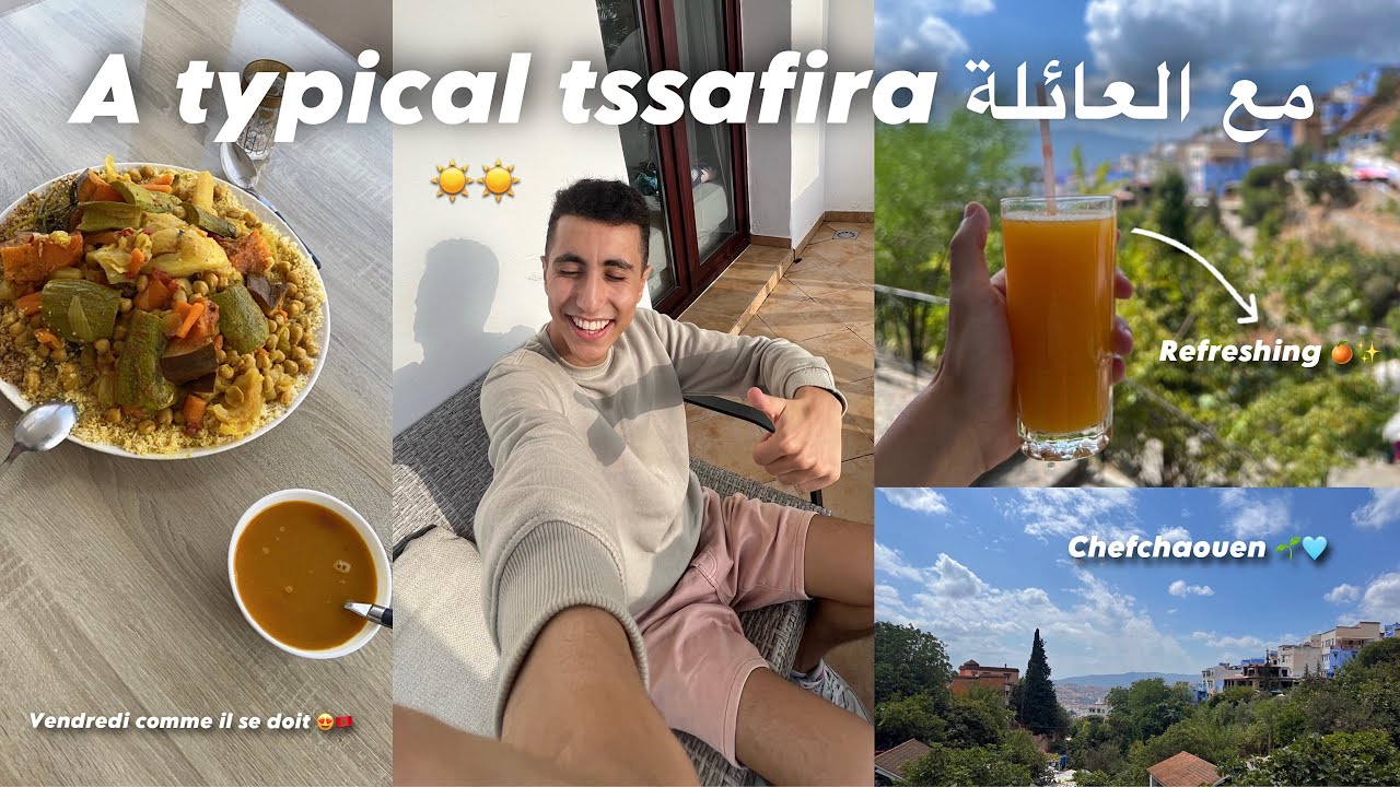 A typical tsafira m3a lfamila *masalatch bikhir* | طاحلي بزطامي