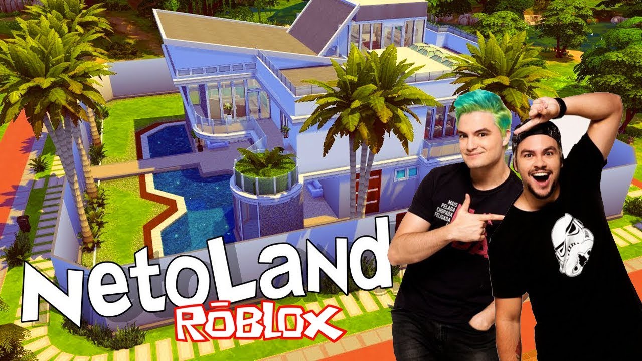 INVADI A CASA DOS IRM&Atilde;OS NETO no ROBLOX &lsaquo; Mans&atilde;o Felipe Neto ROBLOX &rsaquo;