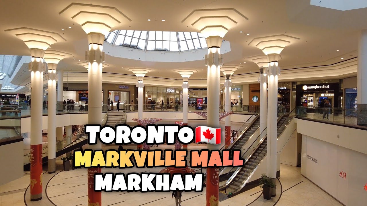 Markville Mall in Markham Toronto, Canada February 2026