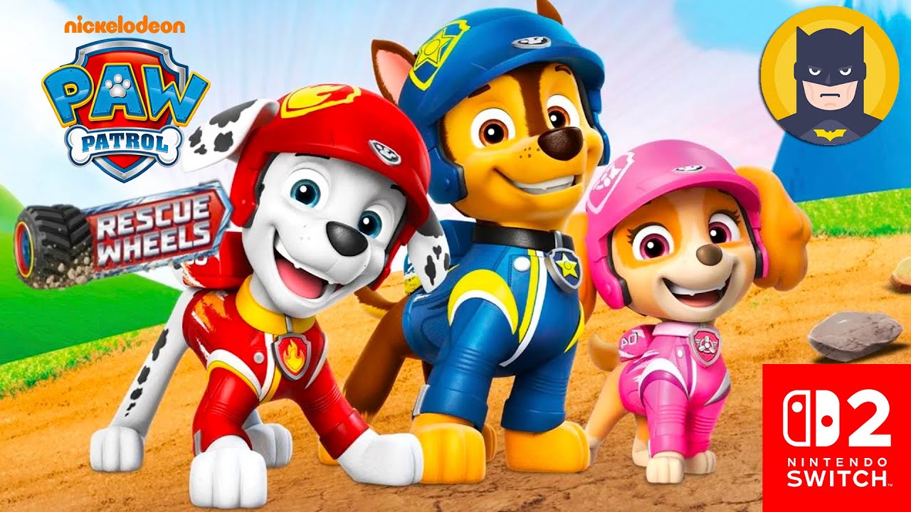 PAW Patrol Rescue Wheels Championship på Norsk Tale: Fullstendig Spill - Nintendo Switch 2
