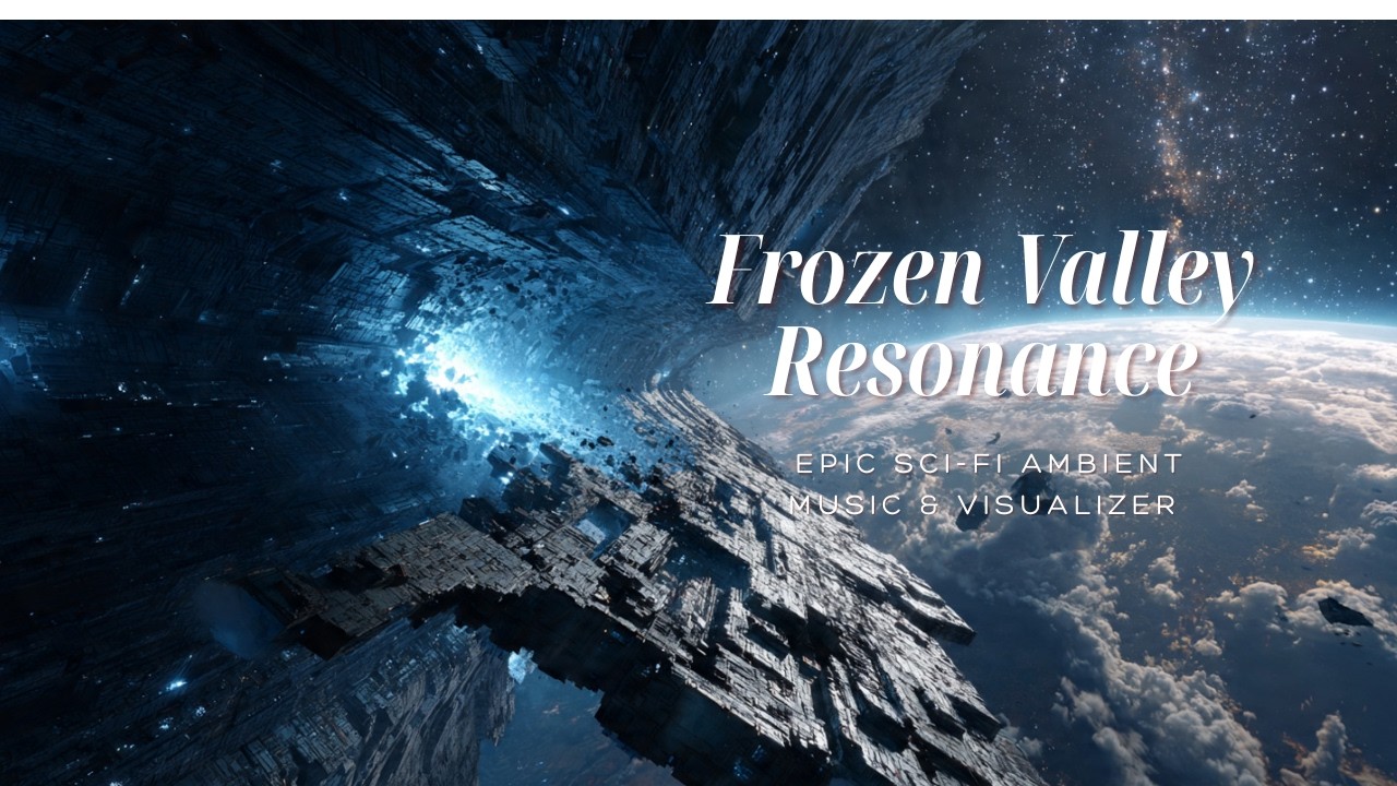 Frozen Valley Resonance | Epic Sci-Fi Ambient Music & Visualizer