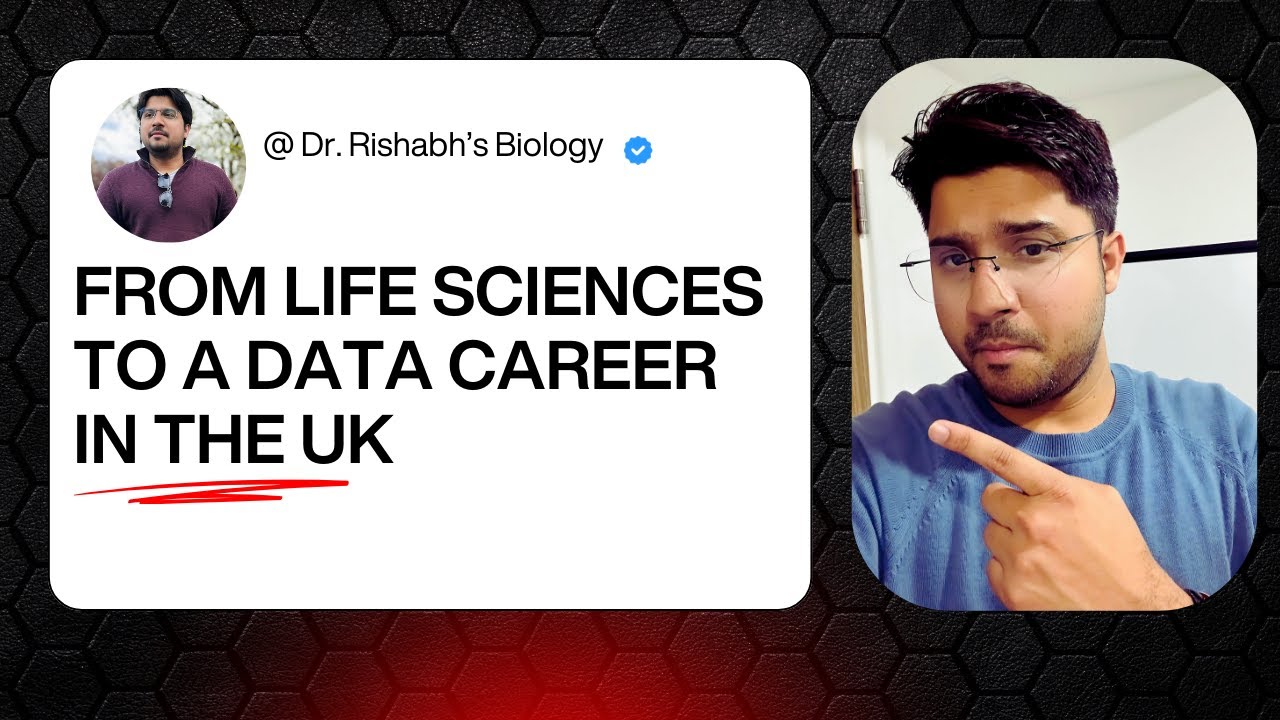 From Life Sciences in India to a Fully Sponsored Data Career in the UK | My Journey & Tips (4K)