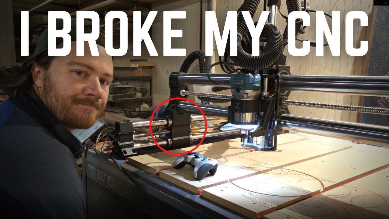 Я сломал свой Onefinity Journeyman X-50 CNC