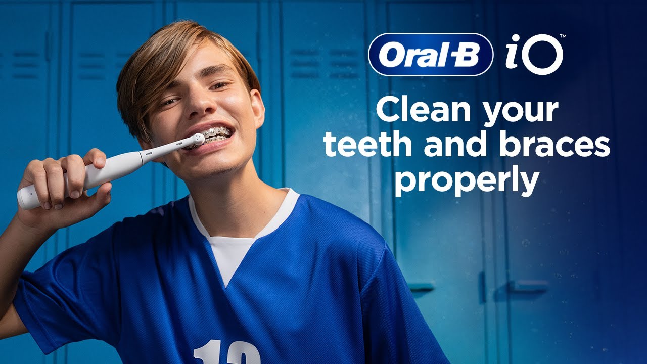 How to Clean Your Teeth with Braces using an Electric Toothbrush | Brush with Braces | Oral B iO