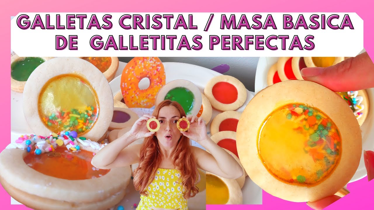 GALLETITAS CRISTAL / MASA BASICA GALLETAS de manteca