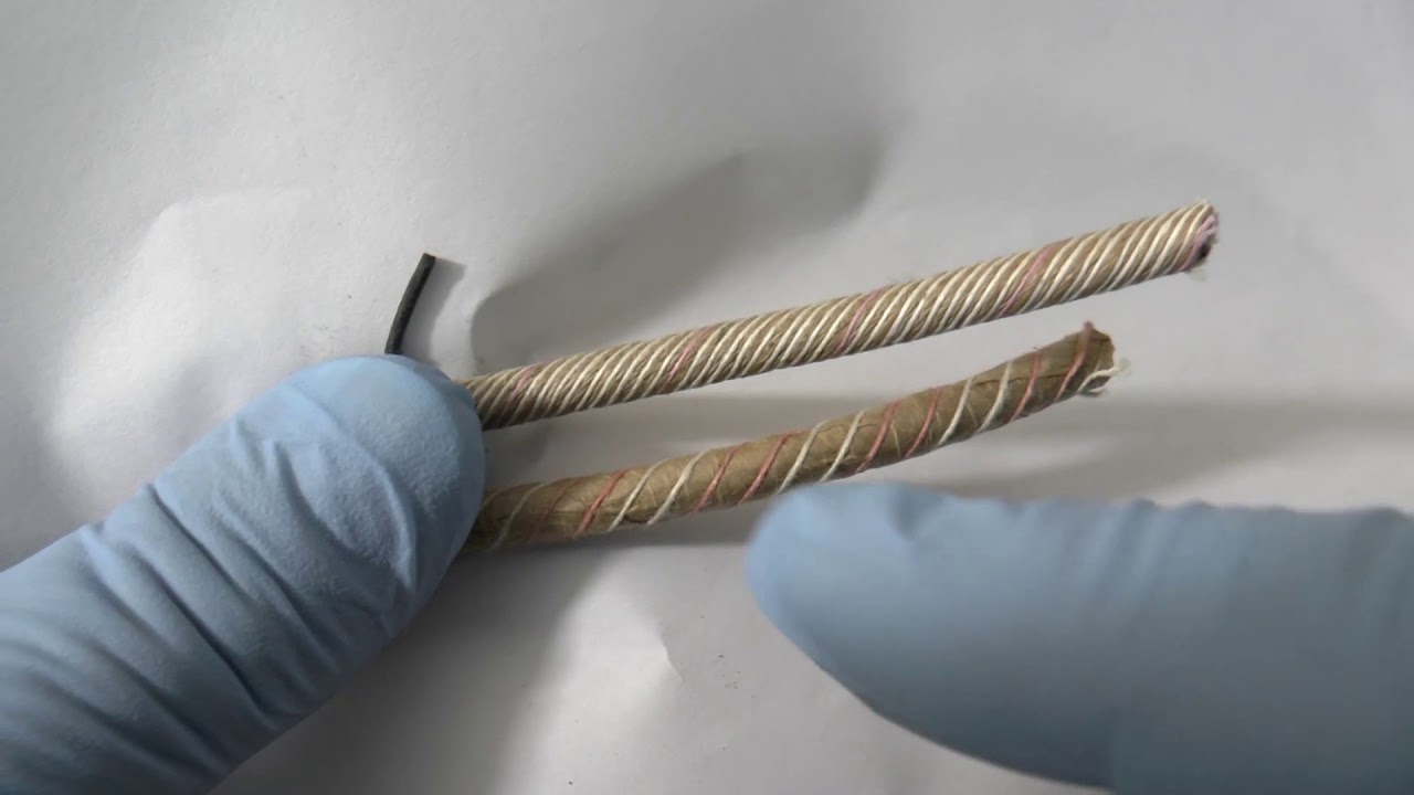 Fireworks Time Fuse Properties