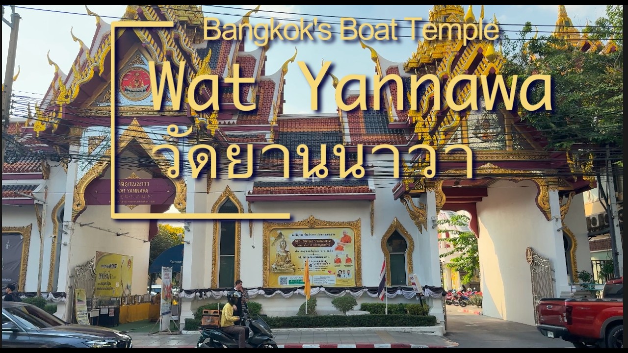Wat Yannawa  | Bangkok's Boat Temple and River Pier | January 2026