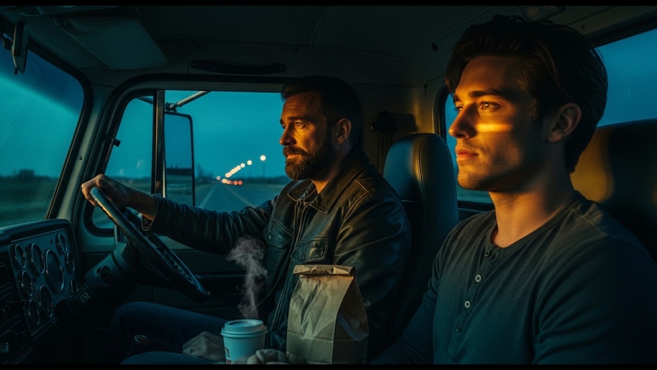 The Trucker Bought Me Dinner at Every Stop - Said the Road Was Lonely | Gay Tale
