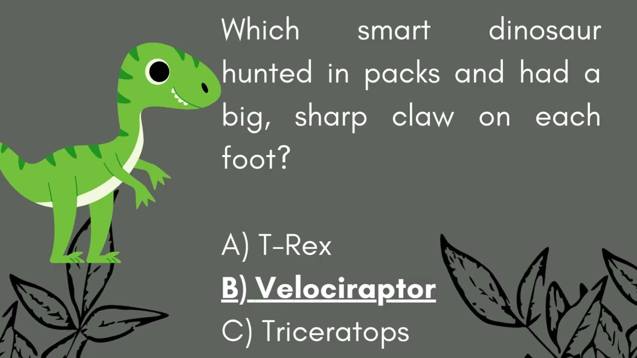 Dinosaurs Fun Facts | For Kids | Dino