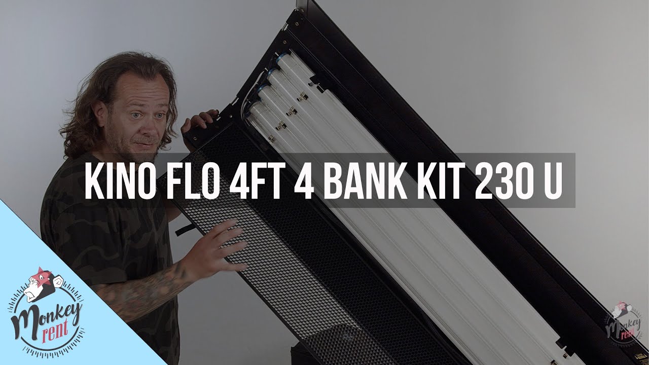 Kino Flo 4ft 4 Bank Kit  - monkeyRent Frankfurt