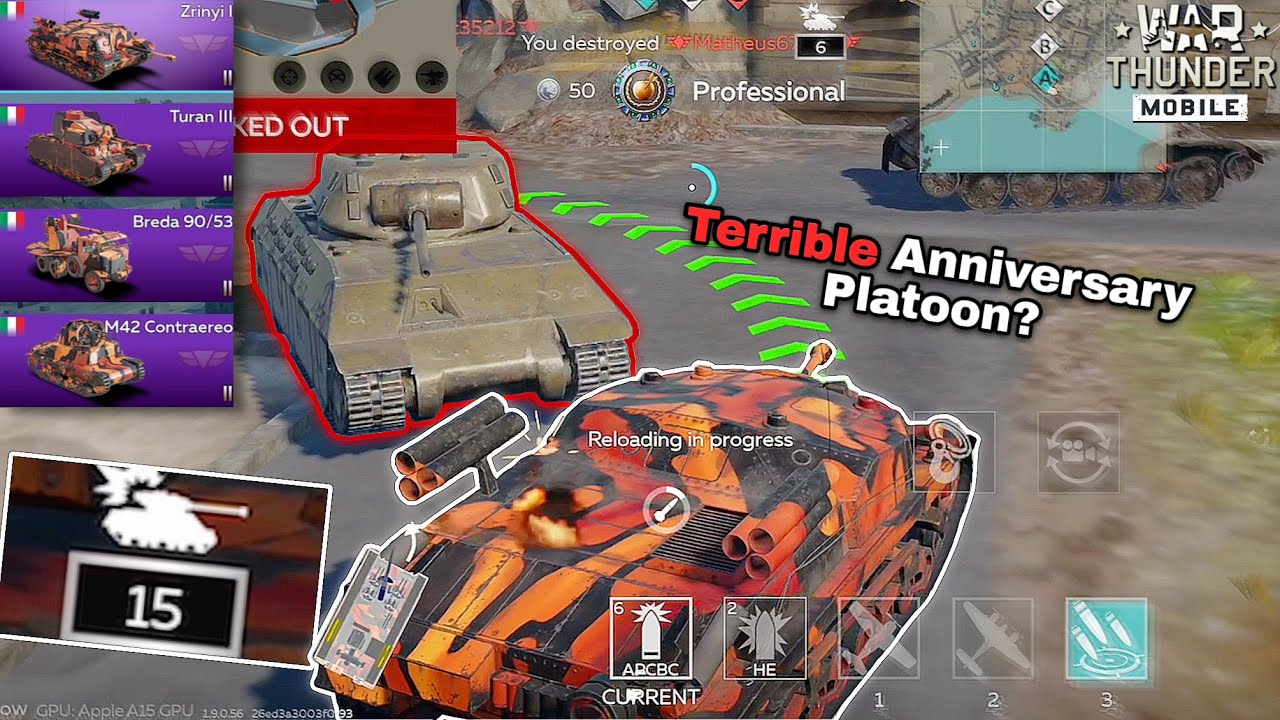 Is The One-Year Anniversary Platoon really that bad? | War Thunder Mobile