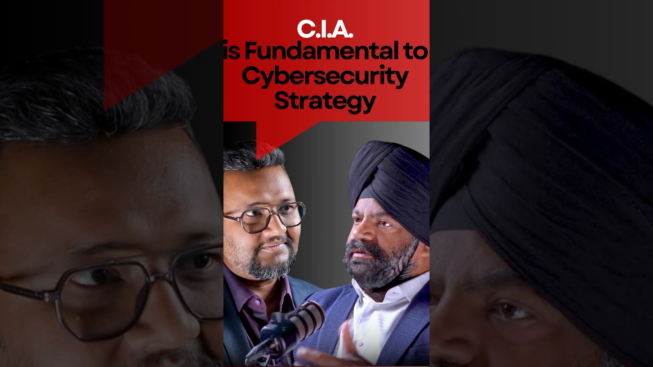 CIA is fundamental to Cyber Strategy | Jaspreet Singh, CRO - Grant Thornton #aisecurity  #podcast