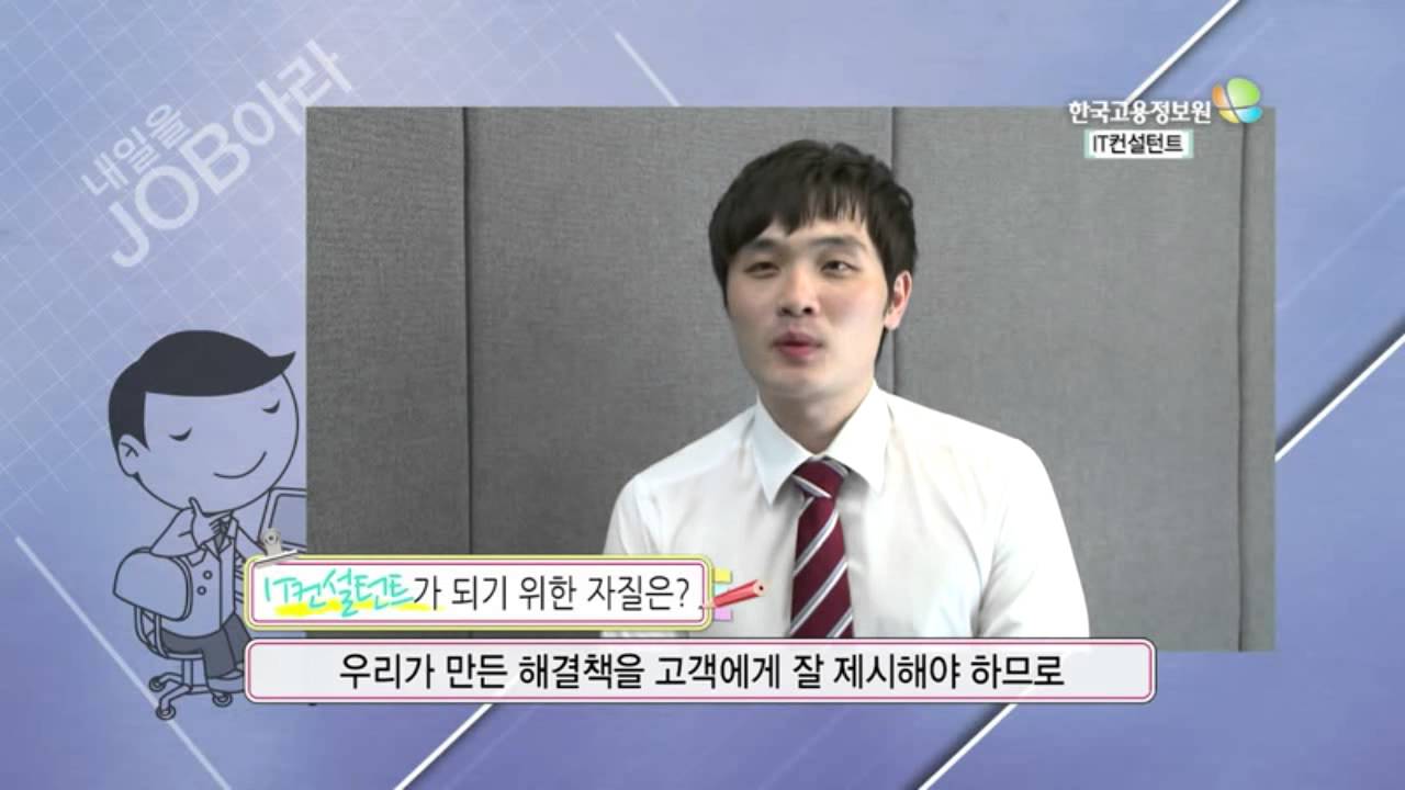 [정보통신 관련] - IT컨설턴트 직업소개 동영상