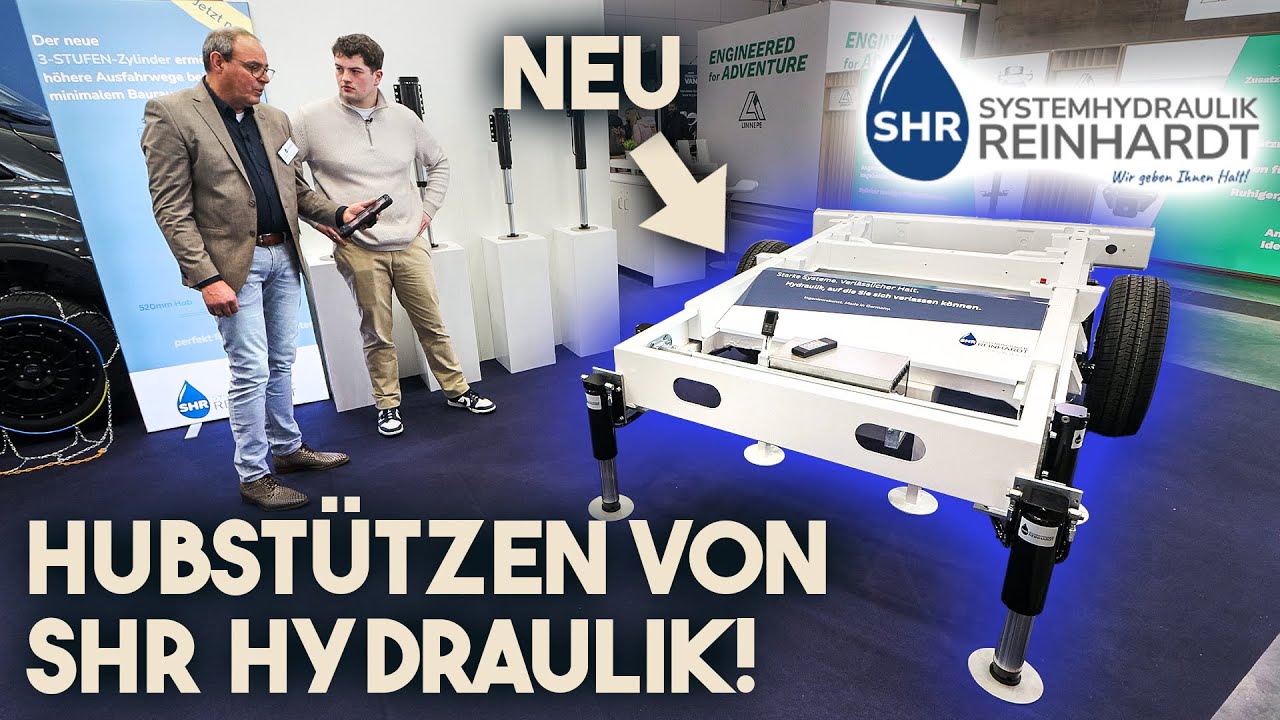 SHR Hydraulik: Hubstützen für dein Wohnmobil! (Neuheiten 2026)