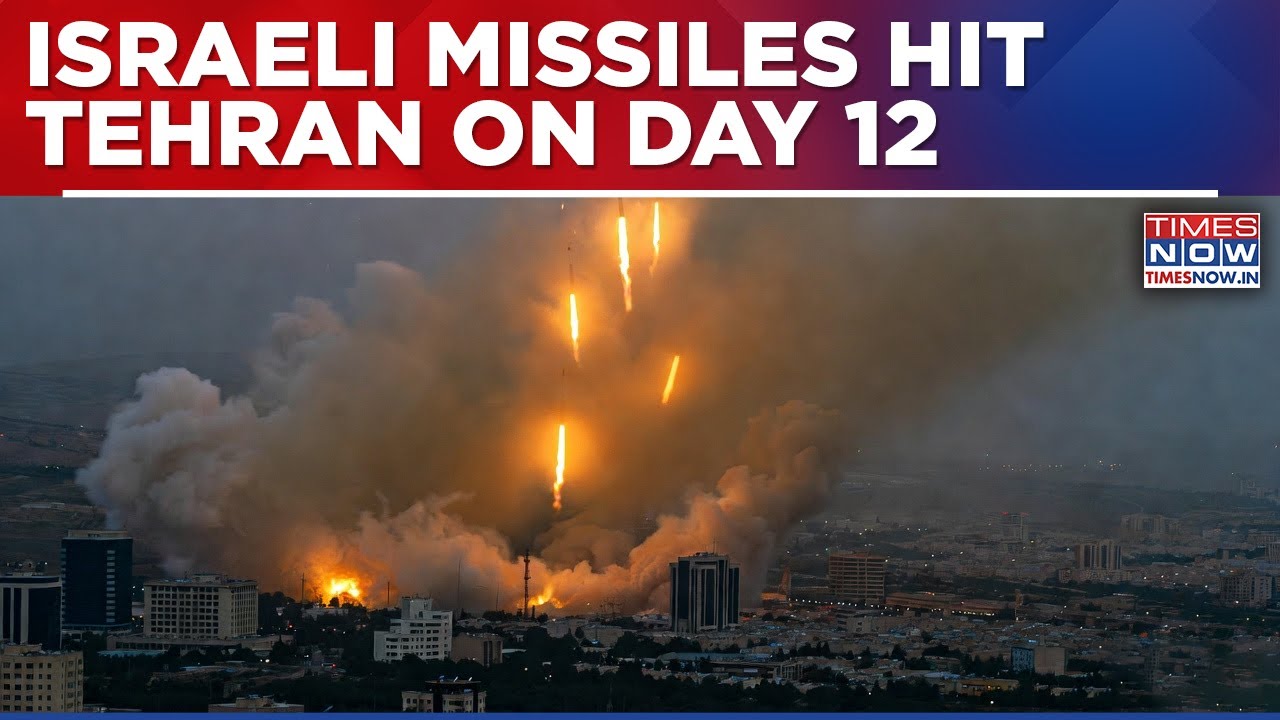 War Day 12: Israeli Missiles Hit Tehran As Airstrikes Continue; US Signals Possible Ground Invasion