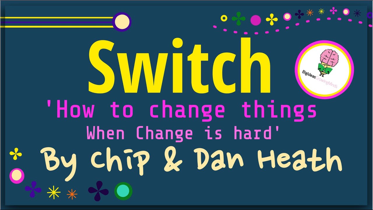 «Switch»: Как изменить вещи, когда перемены даются тяжело от Чипа и Дэна Хит: анимированный обзор