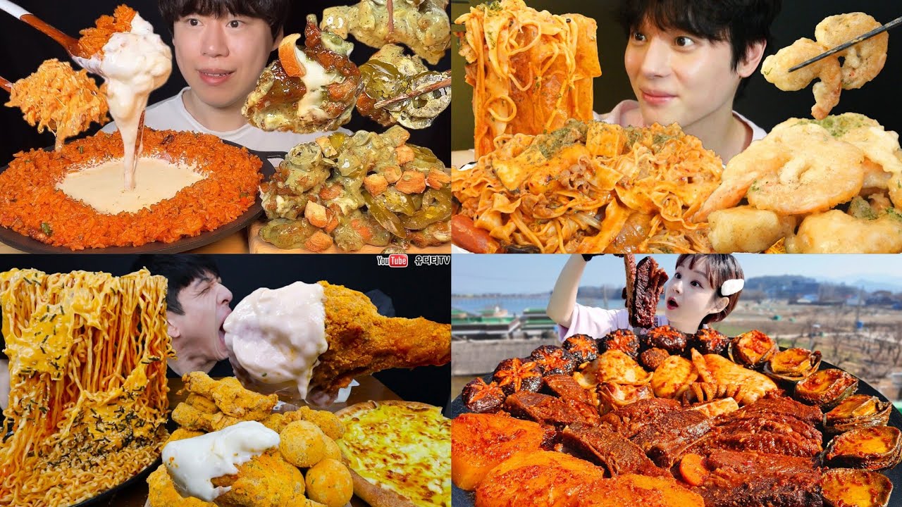 BEST *SATISFYING BIG BITES* MUKBANG ASMR COMPILATION pt.70