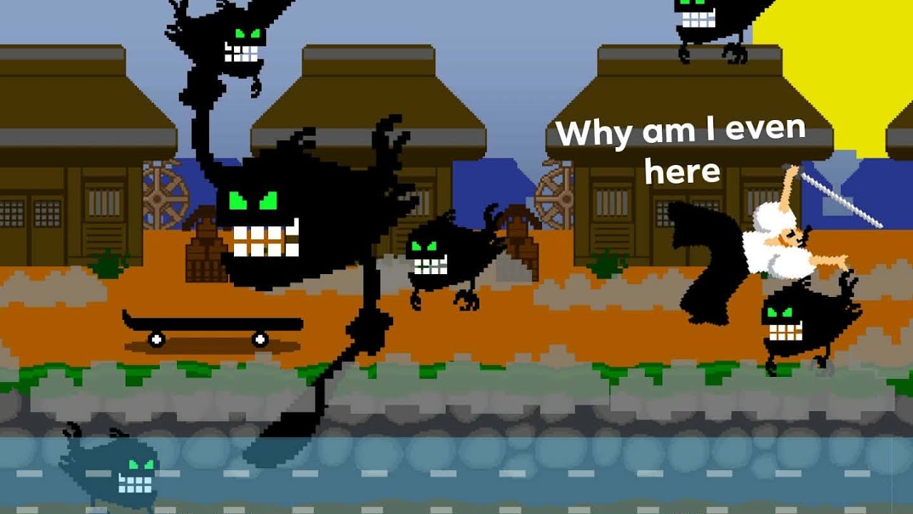 Samurai Slice 2 but it's SUPER obnoxious