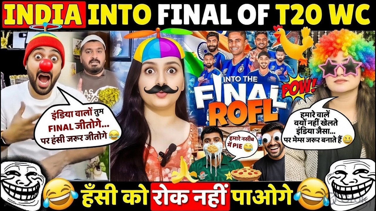 🔥 INDIA INTO FINAL OF T20 WORLD CUP 2026 AFTER BEATING ENGLAND 😆 PAKISTANI CRYING 🤡