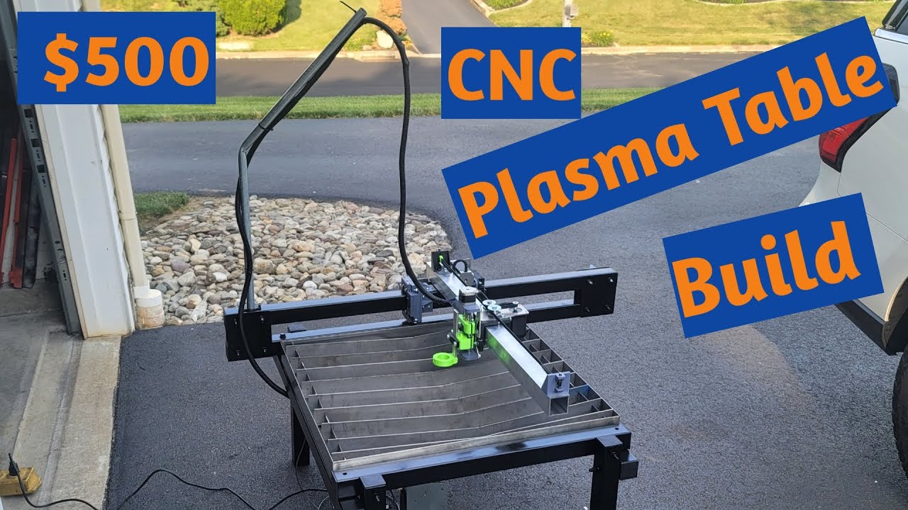 DIY CNC Plasma Table Based on JD'S Garage plans