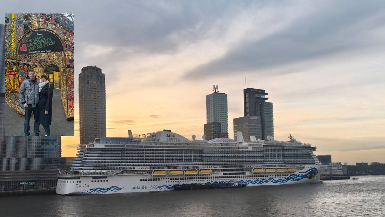 Übers Meer nach Rotterdam und Seebrügge #aidanova 