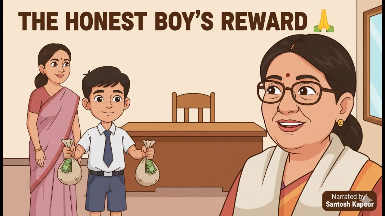 The Honest Boy's Reward 🙏 Imaandari Story