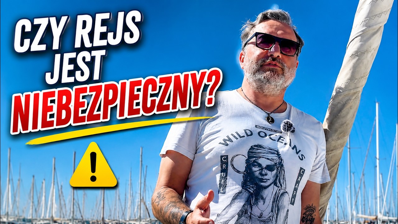 Czy rejs jest niebezpieczny? Obalam największy mit ⛵Najlepsze rejsy jachtami i katamaranami.