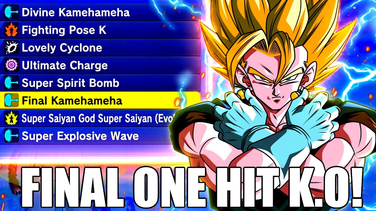 THE NEW FINAL KAMEHAMEHA ONE HIT K.O BUILD IN DRAGON BALL XENOVERSE 2