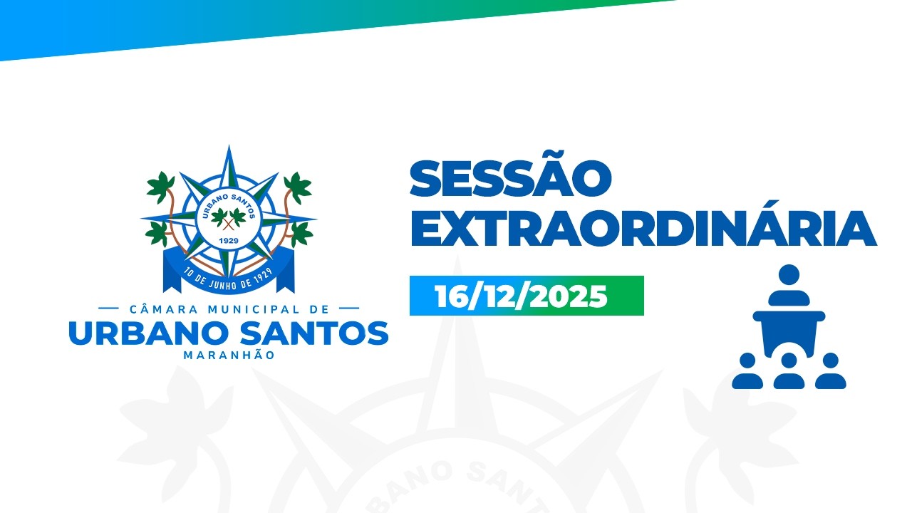 SESSÃO EXTRAORDINÁRIA 16-12-2025