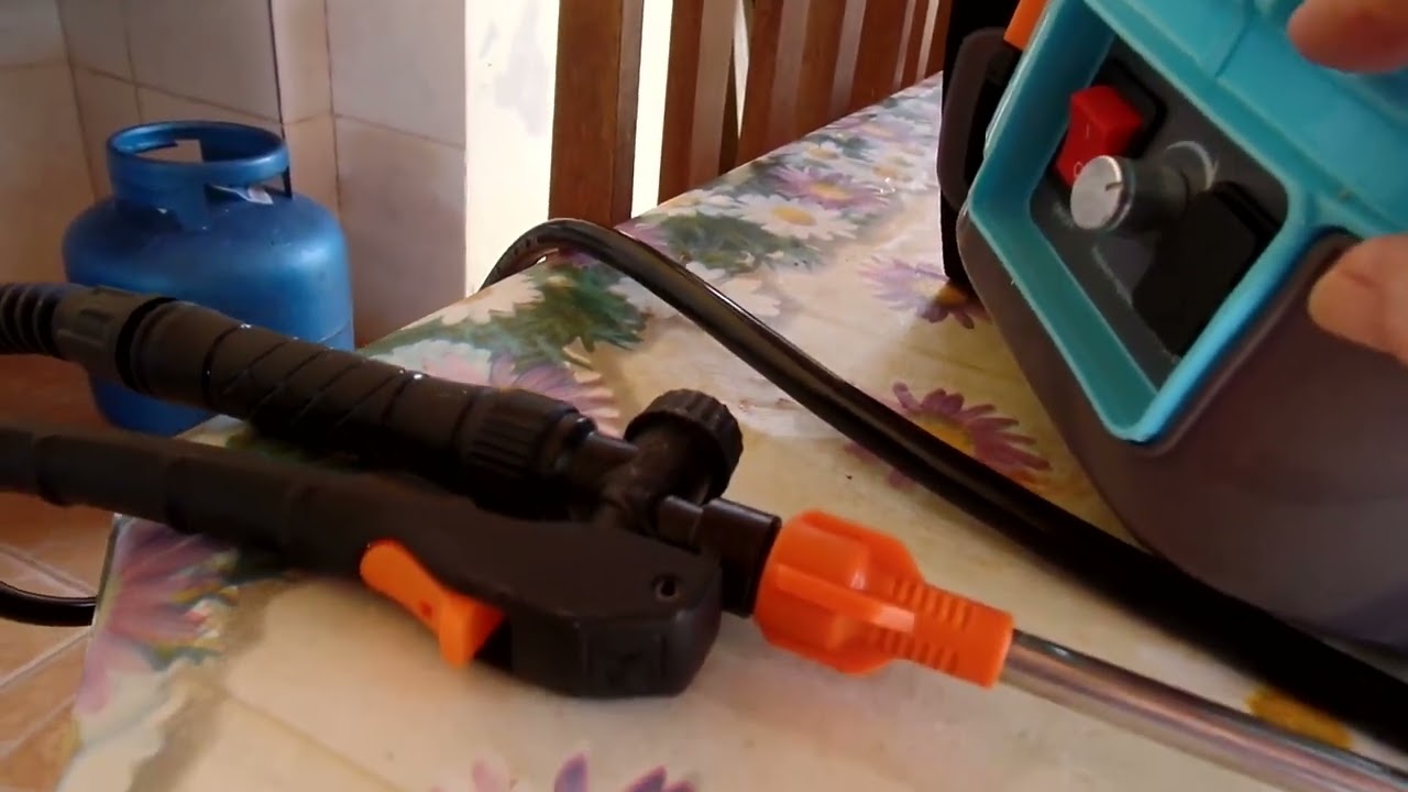 Pulverizador costal com bateria de litio